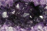 Purple Amethyst Geode - Uruguay #83534-3